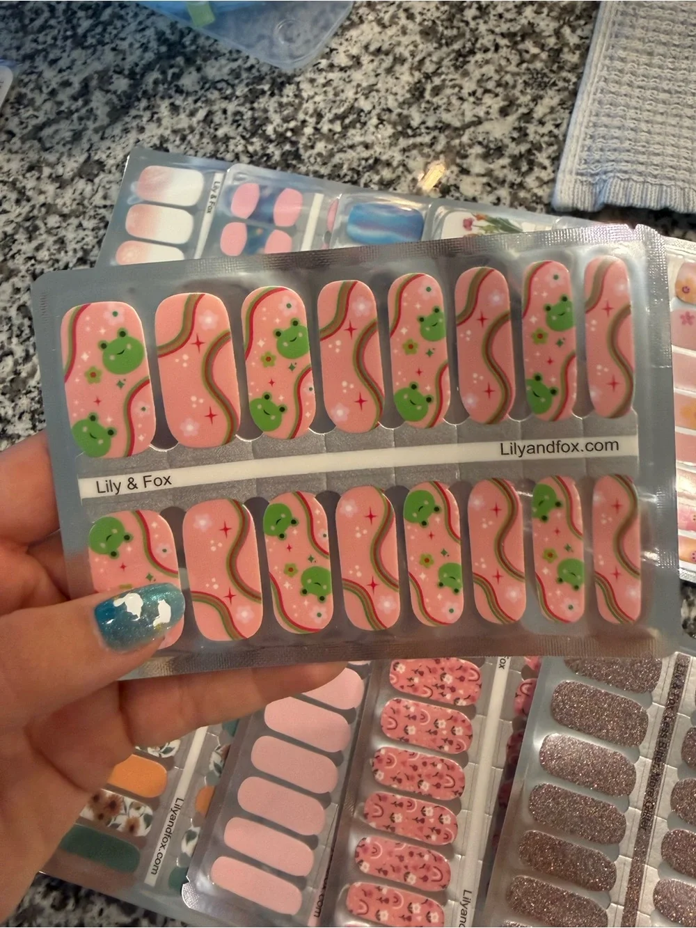 Nail Wraps Variety Pack